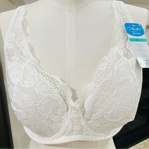 Playtex 44DD🆕 White Love My Curves Lift bra